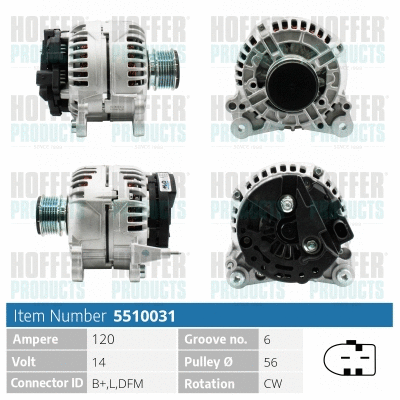 Alternator (H5510031)