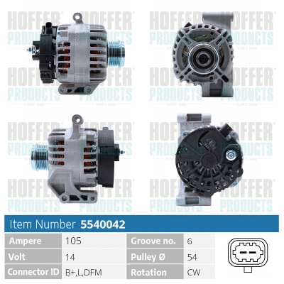 Alternator (H5540042)