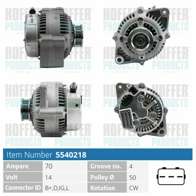 Alternator (H5540218)
