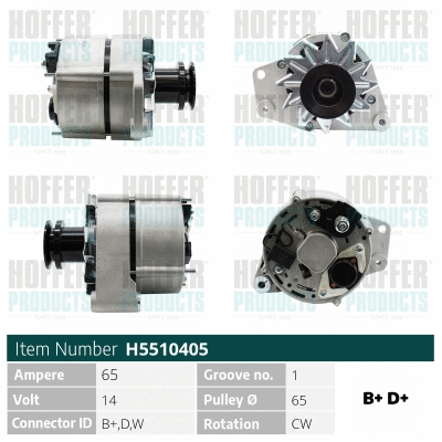 Alternator (H5510405)
