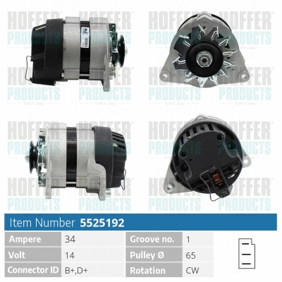 Alternator (H5525192)