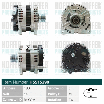 Alternator (H5515390)