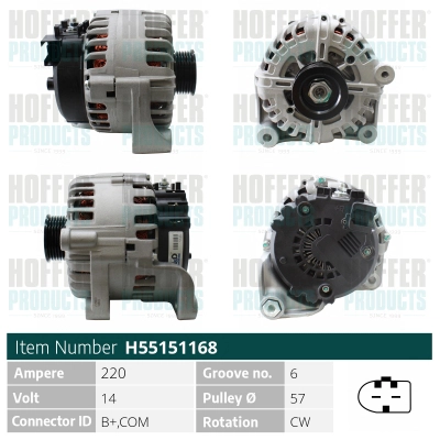 Alternator (H55151168)