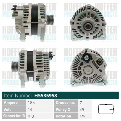 Alternator (H5535958)
