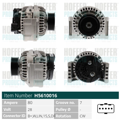 Alternator (H5610016)