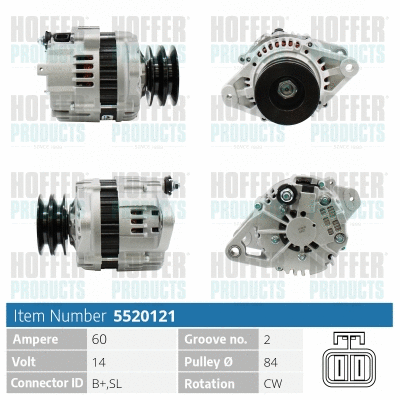 Alternator (H5520121)