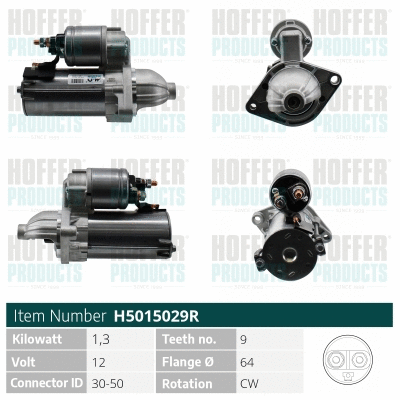 Starter (H5015029R)