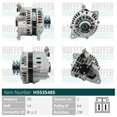 Alternator (H5535485)