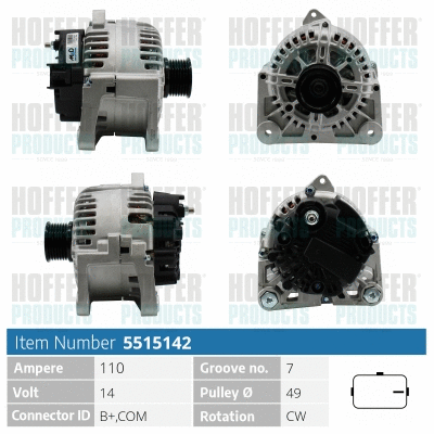 Alternator (H5515142)