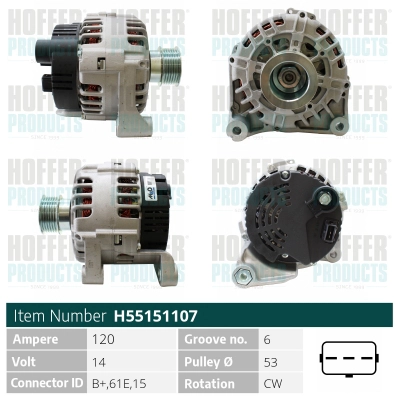 Alternator (H55151107)