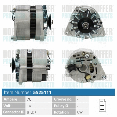 Alternator (H5525111)