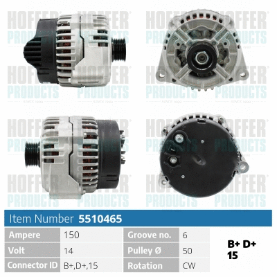 Alternator (H5510465)