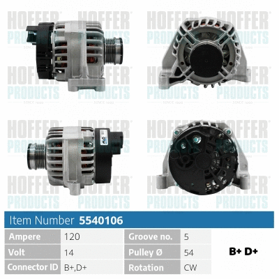 Alternator (H5540106)
