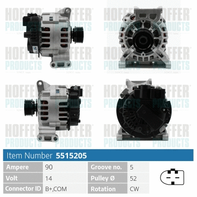 Alternator (H5515205)