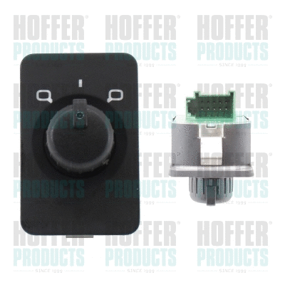 Switch, exterior rearview mirror adjustment (H206057)