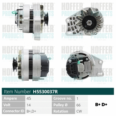 Alternator (H5530037R)