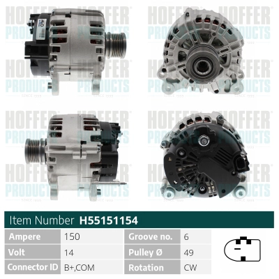 Alternator (H55151154)