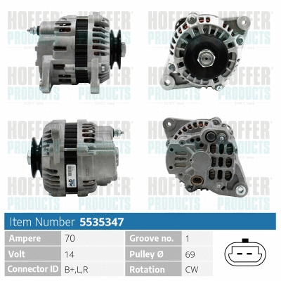 Alternator (H5535347)