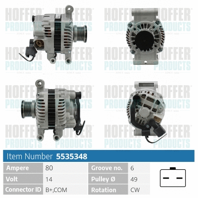 Alternator (H5535348)
