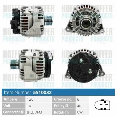 Alternator (H5510032)