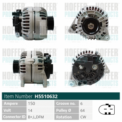 Alternator (H5510632)