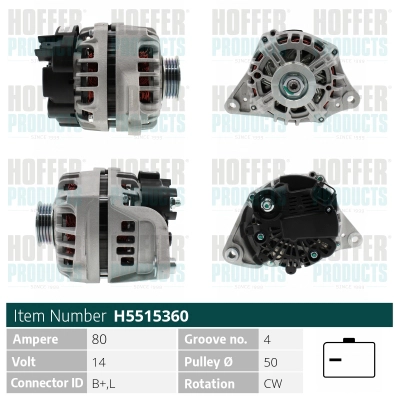 Alternator (H5515360)