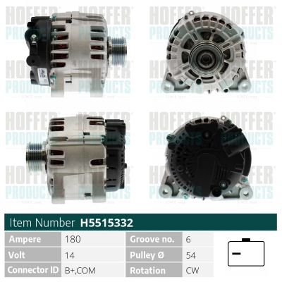 Alternator (H5515332)