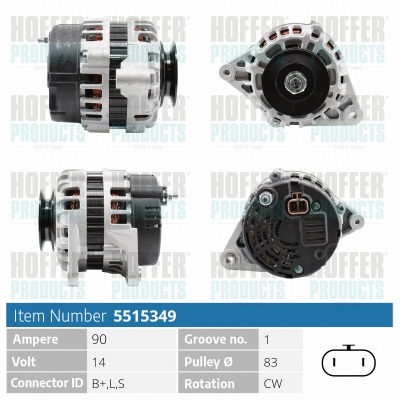 Alternator (H5515349)