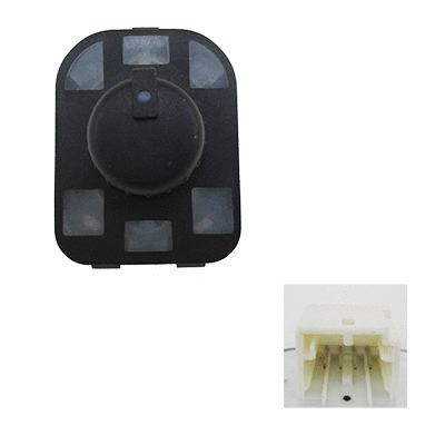 Switch, exterior rearview mirror adjustment (H206010)