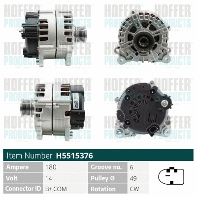 Alternator (H5515376)