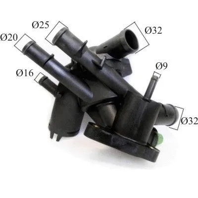 Thermostat, coolant (8192800)