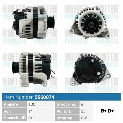 Alternator (H5560074)