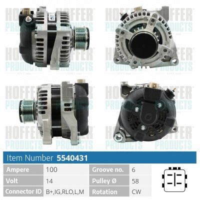 Alternator (H5540431)