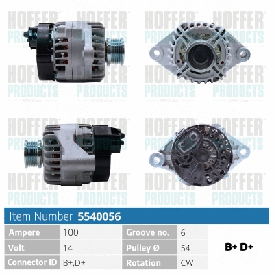 Alternator (H5540056)
