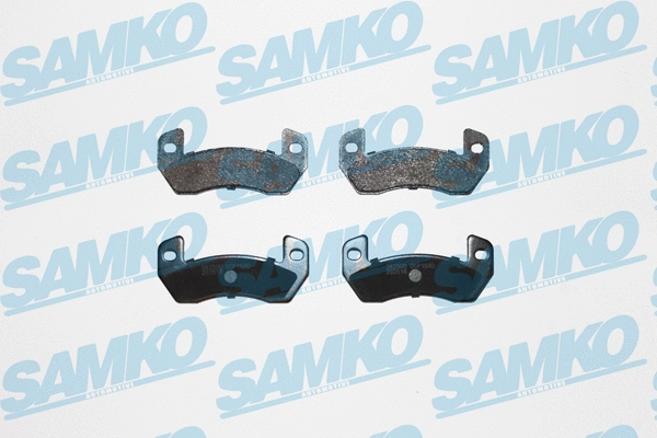 Brake Pad Set, disc brake (5SP1640)