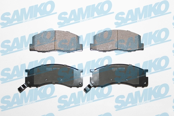 Brake Pad Set, disc brake (5SP1126)