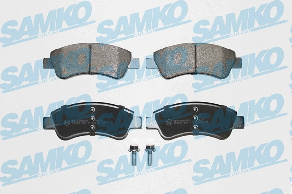 Brake Pad Set, disc brake (5SP802)