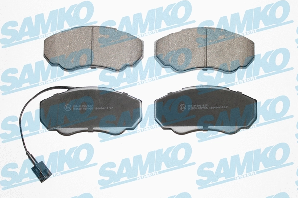 Brake Pad Set, disc brake (5SP966)