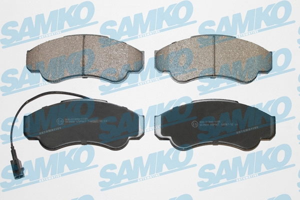Brake Pad Set, disc brake (5SP967)