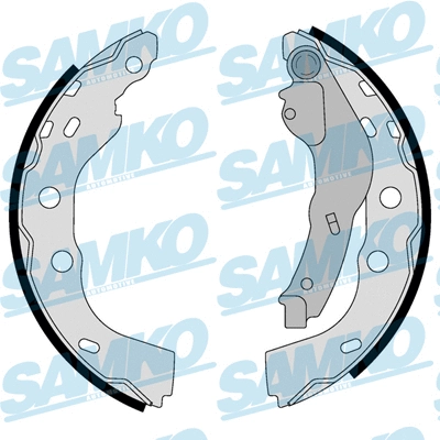 Brake Shoe Set (81071)