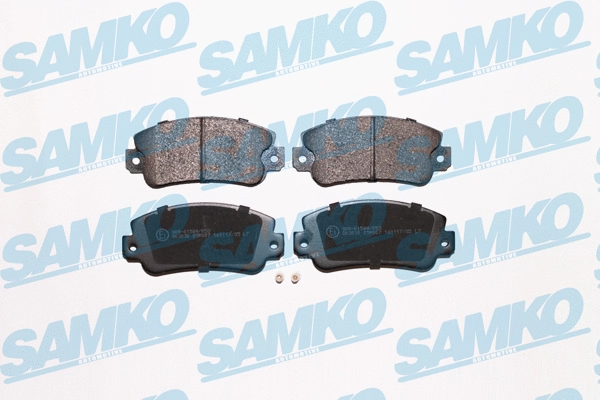 Brake Pad Set, disc brake (5SP007)