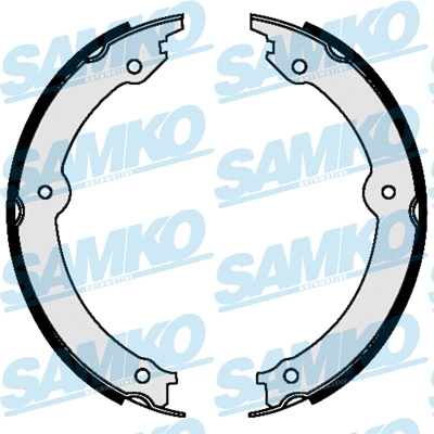 Brake Shoe Set, parking brake (89620)