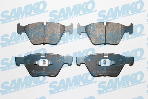 Brake Pad Set, disc brake (5SP1511)
