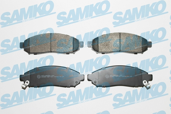 Brake Pad Set, disc brake (5SP1495)