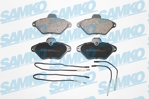Brake Pad Set, disc brake (5SP486)