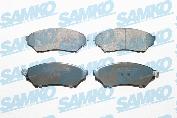 Brake Pad Set, disc brake (5SP819)