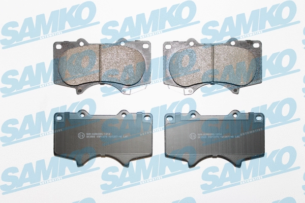 Brake Pad Set, disc brake (5SP1379)
