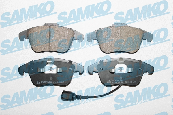 Brake Pad Set, disc brake (5SP1392)