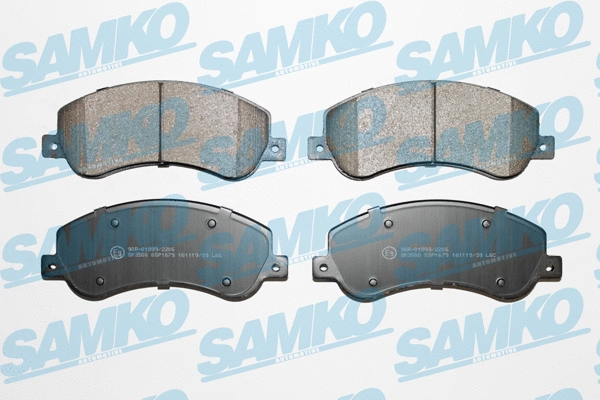 Brake Pad Set, disc brake (5SP1679)