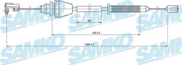 Accelerator Cable (C0148A)